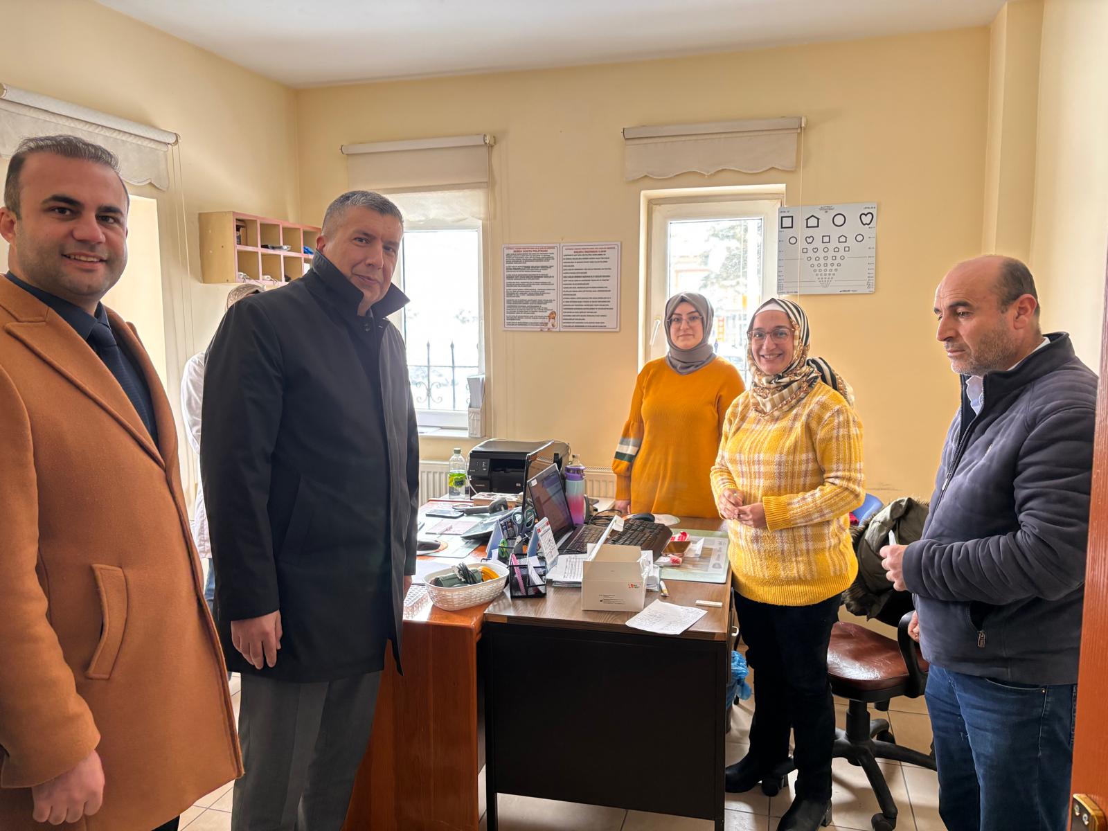 İl Sağlık Müdürü Tartar’dan Kaymaklı’ya Ziyaret